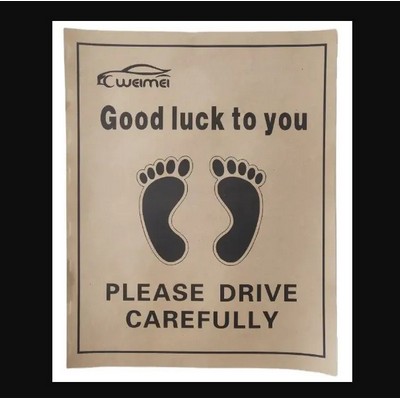 Disposable Brown Paper Car Mats