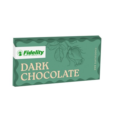 Valentine's Day Wrapped 3.5 oz. Chocolate Bars - Dark Chocolate