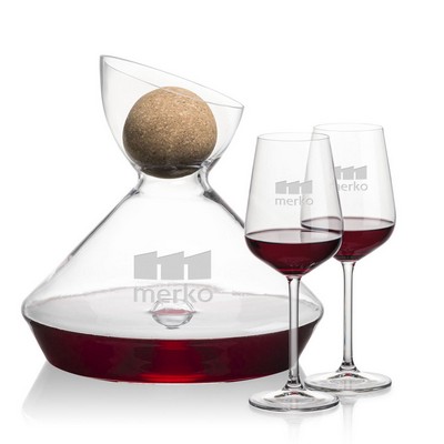 Woodbury Carafe w/Cork Stopper & Elderwood Wine