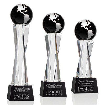 Havant Globe Award - Black/Silver