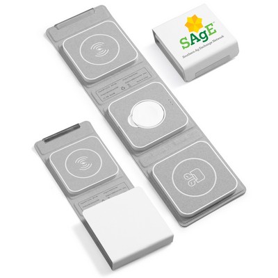 3" 1 Folding MagSafe Wireless Charger Pad