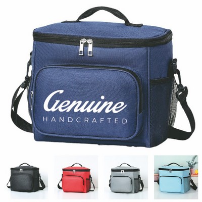 Oxford Insulated Lunch Tote Bag