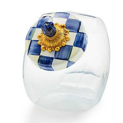 MacKenzie-Childs® Cookie Jar w/Check Lid
