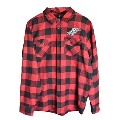 Adult Cotton Flannel Casual Shirt