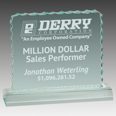 Cracked Ice Acrylic with Base