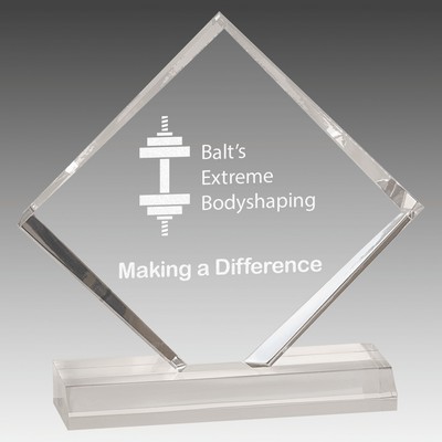 Diamond Jewel Beveled Acrylic