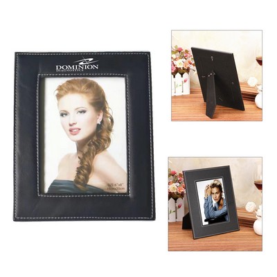 4.4" x 6.5" Leather Photo Frame