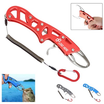 Stainless Steel Fish Gripper W/ Anti-Loss Rope