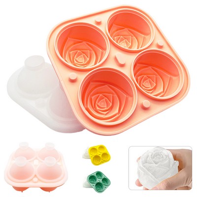 Silicone Rose Ice Mold