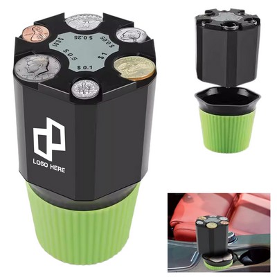 High Capacity Car Coin Holder