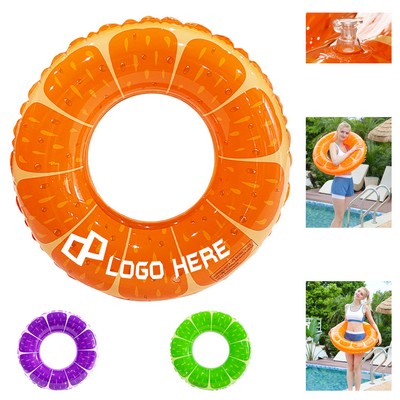 35" Watermelon Pool Party Swimming Ring