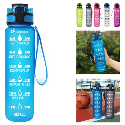 32Oz Time Marker Water Cup