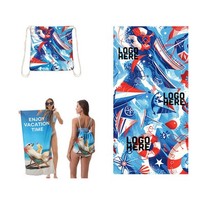 Backpack Beach Towel