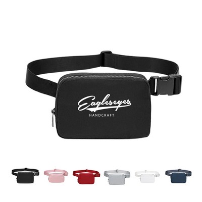 Hands-Free Waterproof Nylon Fanny Pack