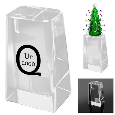 10.63" Trapezoidal Crystal Award Base