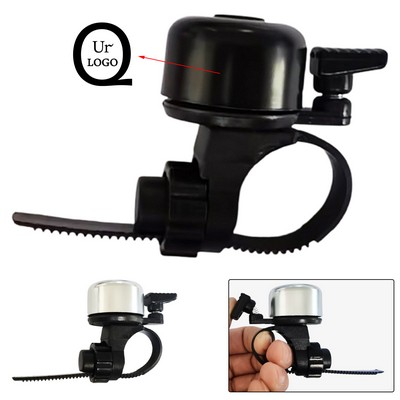 Aluminum Bicycle Bell w/ Adjustable Strap Mount