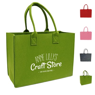 Felt Shopping Tote Bag