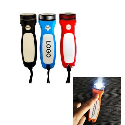 PVC Flashlight with Magnet