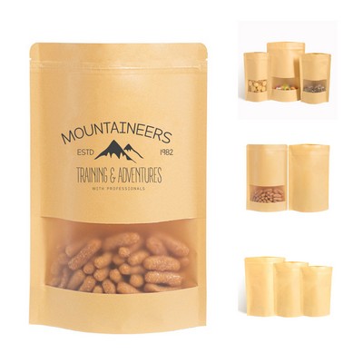 Kraft Paper Sealing Bag with Window