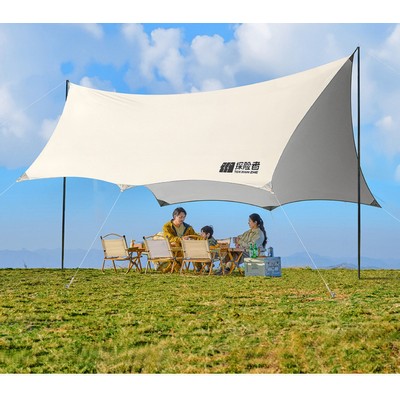 Camping Canopy Tent Portable Sun And Rain Protection