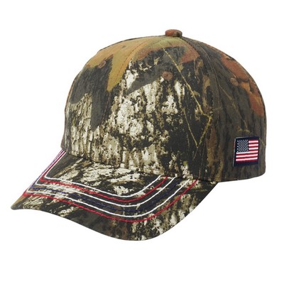 Port & Company Port Authority Americana Contrast Stitch Camouflage Cap.