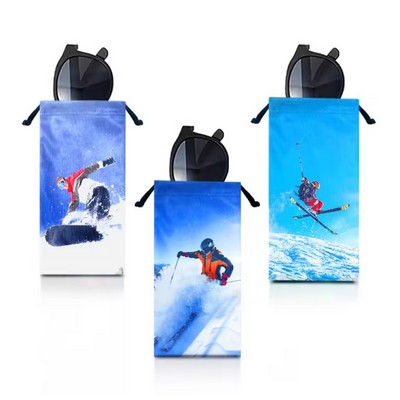 Full Color Microfiber Sunglasses Pouch