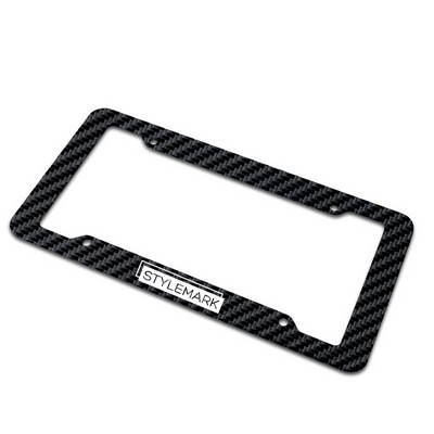 Carbon Fiber License Plate Frames