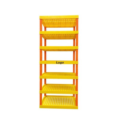 6-Tier Plastic Storage Rack