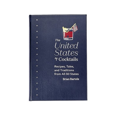 The United States of Cocktails Bonded Leather Book