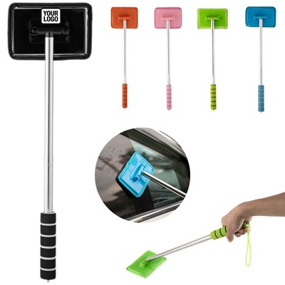 Telescopic Long Handle Car Front Windshield Defogging Brush