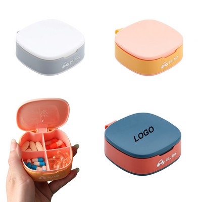 Portable Compact Pill Box