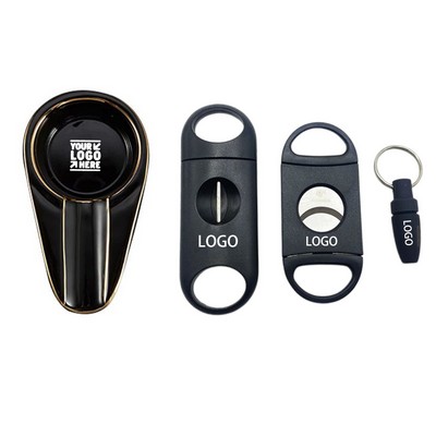 Stainless Steel Cigar Set