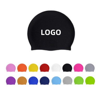 Enlarged Silicone Swimming Cap for Adult