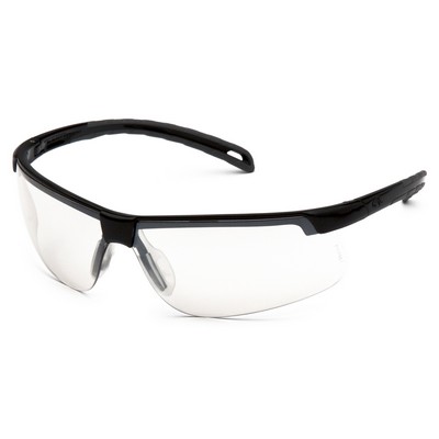 Ever-Lite Safety Glasses, Black Frame with Photochromatic Lens