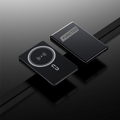 10000mAh Ultra Thin Magnetic Wireless Power Bank Fast Charging Power Bank