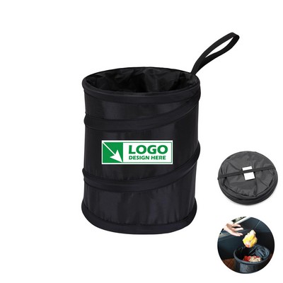 Pop-up Car Trash Bag with Elastic Band