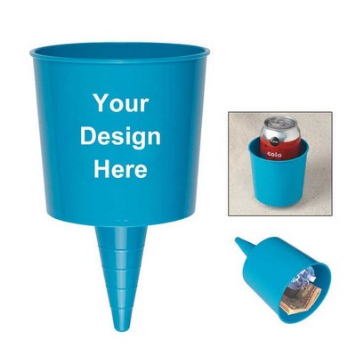 Plastic Beach Cup Holder