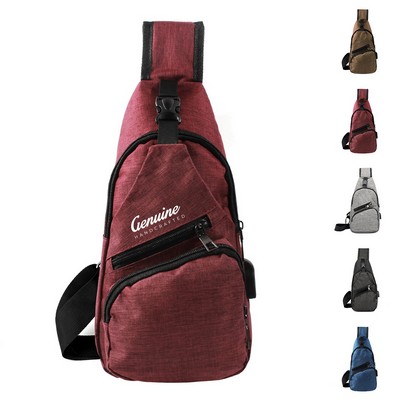 Polyester Crossbody Bag