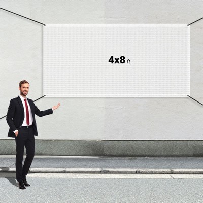 Custom 4' X 8' Mesh Banners
