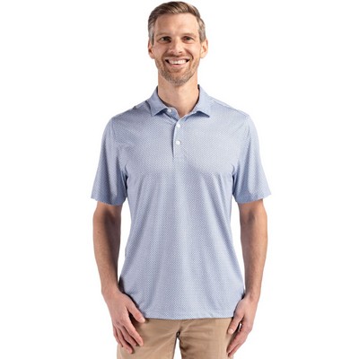 Cutter & Buck Pike Eco Diamond Dot Print Recycled Men's Polo