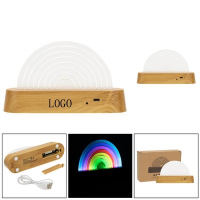 Sound-Reactive Rainbow Ambient Light