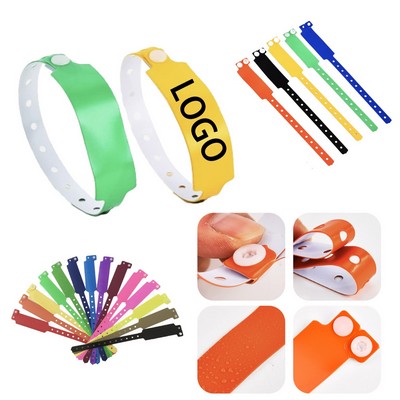 Plastic Snap Wristband