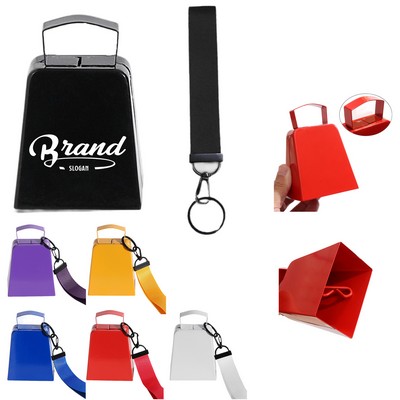 Cowbell with Wrist Strap