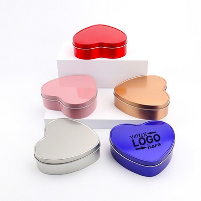 Heart Tinplate Candy Case For Wedding