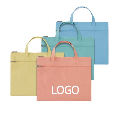 Environment-friendly Canvas Double-layer Storage Bag