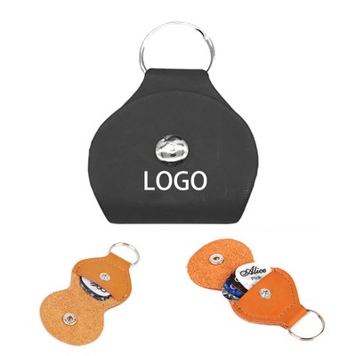 Leather Guitar Pick Case