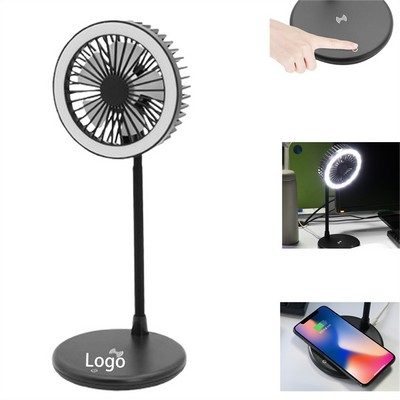 Fill Light Fan with Wireless Charging