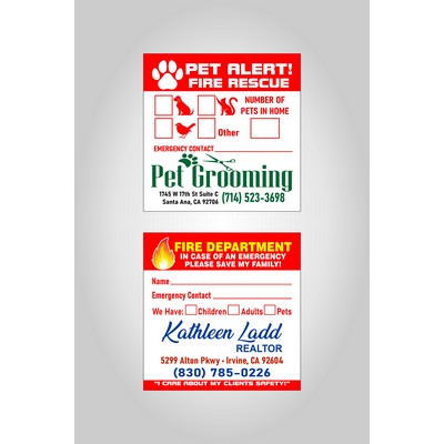 4" x 4" Vinyl Stickers