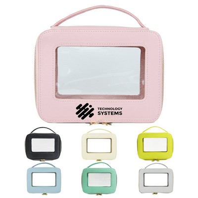 Transparent Window Travel Toiletry Bag