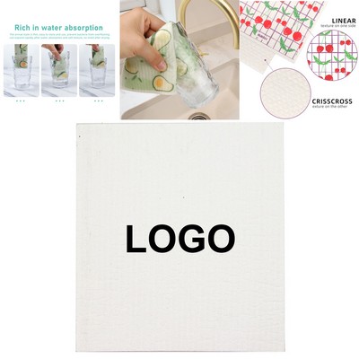 Full Color Dishcloths Cleaning Towel - By Air